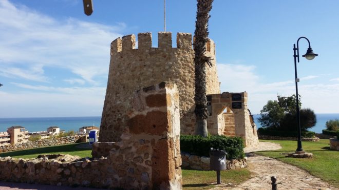 Der alte Turm von Torrevieja