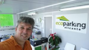 Bei Eco Parking am Flughafen Alicante