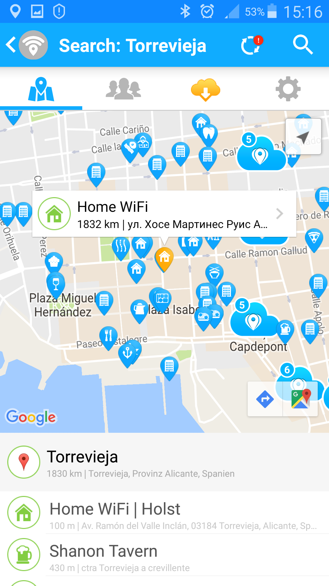 Wifi Map in Torrevieja Wifi Map in Torrevieja