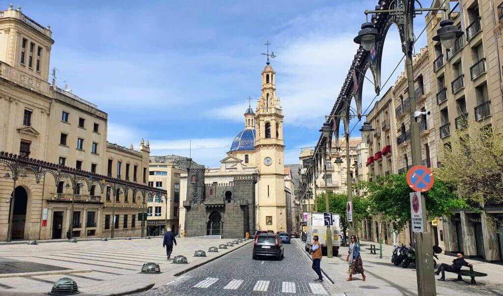 Plaza de España in Alcoi